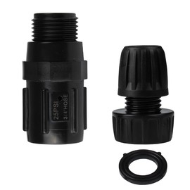 25 PSI Pressure Regulator 3/4" FHT × 3/4" MHT Pressure Reducer Low Flow Valve for Drip Irrigation System, 3/4" to 1/2" Drip Irrigation Faucet Hose Adapter
