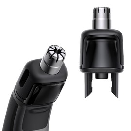 Nose and Ear Blade Replacement Head - Compatible with O Blade QP2734/QP2834/QP25XX/QP26XX/Pro 360 Precision Dual Blade, Waterproof, 360° Coverage, Rust Resistant Stainless Steel Easy Cleaning, 1 PC