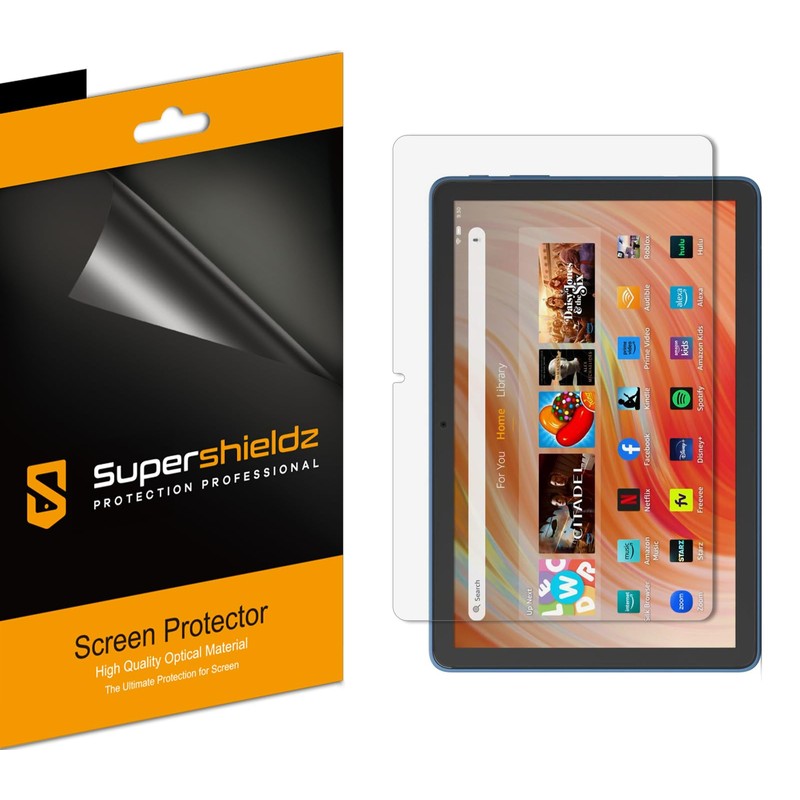 (3 Pack) Supershieldz Designed for All-New Fire HD 10 /