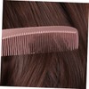 Beavorty Hairdressing Comb Set 2pcs Steel Combs for Women Barber