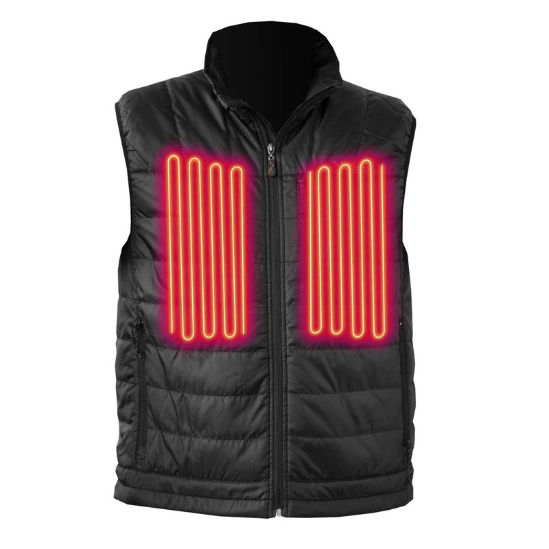 Volt Men's Cracow Heated Vest, Black, X-Large