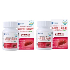 Chong Kun Dang Health Super Milk Thistle Khan, 60 tablets, 2 units / 종근당건강 슈퍼 밀크씨슬 칸, 60정, 2개