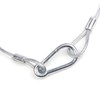WECAN Safety Rope Fixing Device, Stage Light Safety Cable, Transparent