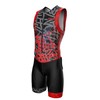 Wixen Men’s Triathlon Suit –Breathable & Padded Tri Suit for