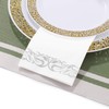 FOCUSLINE 200 Linen Feel Disposable Bathroom Napkins, Soft and Absorbent