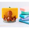 Cute Octopus Sponge Holder - Red, Resin, Practical Sink Kitchen