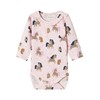 NAME IT Baby Girl Nbfleni LS Bodysuit, Festival Bloom