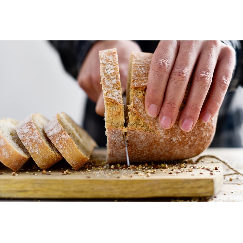 Offset Bread Knife Cozzini Cutlery Imports 9 in. Blade -