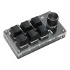 6 Key Mini Keypad with Knob Blue Switch Wired USB