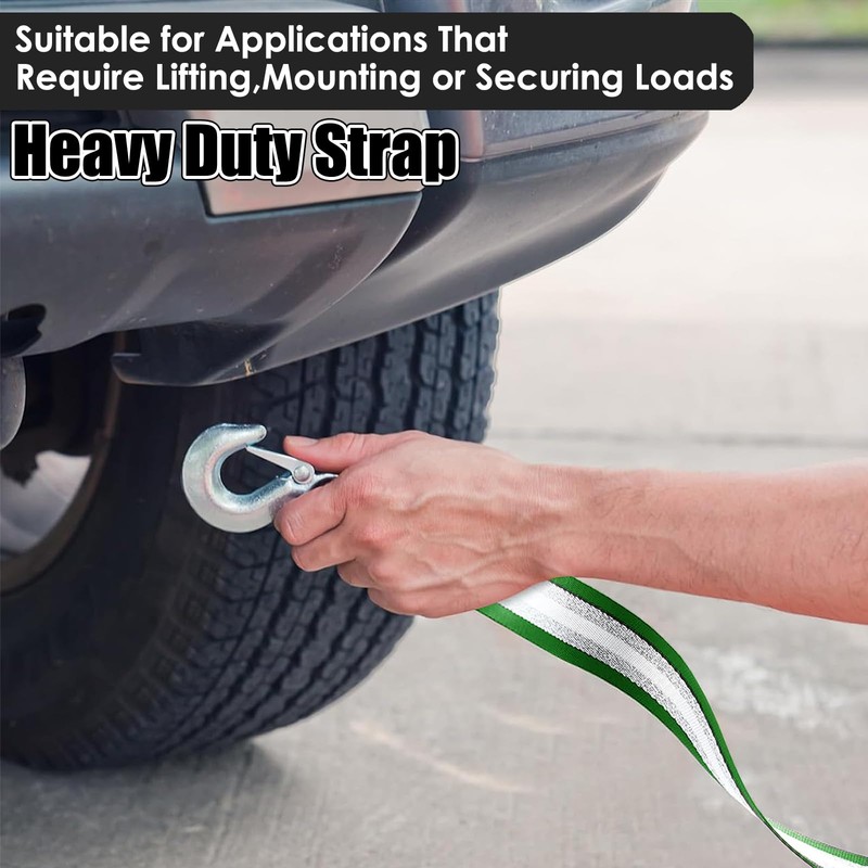 Wonninek Nylon Webbing 1.5 inch 6 Rolls Nylon Strap Webbing