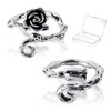 Yarn Tension Rings Adjustable Crochet Tension Ring for Finger Yarn