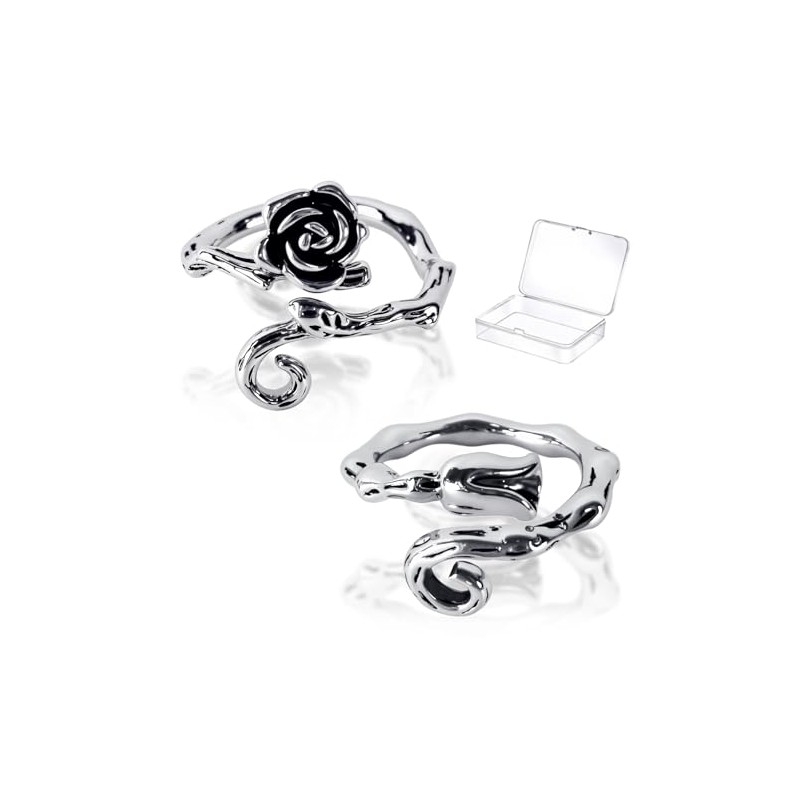Yarn Tension Rings Adjustable Crochet Tension Ring for Finger Yarn
