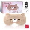 Loveur Date Fluffy Hot Eye Mask, USB, Electric Heating, Cute,
