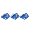 3Pcs Diamond Grinding Shoes Trapezoid Concrete Floor Aggreesive Cutting 2