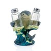 Oceanic Flair Salt & Pepper Set - Resin Shark Figurine