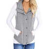 Valphsio Womens Casual Quilted Puffer Vest Lightweight Zip Up Drawstring