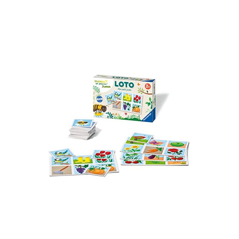 RAVENSBURGER 20967 Loto Silence ça Pousse Animal Jeux Educatifs, Multicoloured