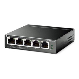 TP-Link 5-Port Gigabit Easy Smart Switch with 4 PoE+ Ports TL-SG105PE