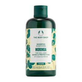 The Body Shop Moringa Shine and Protective Shampoo for Dull Hair - Vegan Silk Protein