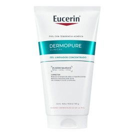 Eucerin Dermopure Gel Limpiador Concentrado 150ml Grasa Día/noche