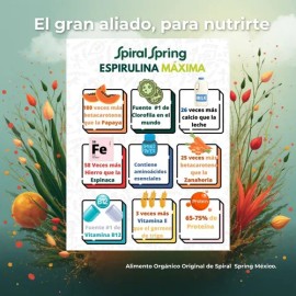 Alga Spirulina + Algarrobo + Maca Pack De 2 Bolsas De 200gr