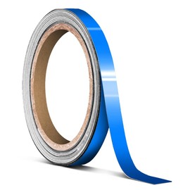 VViViD Smurf Blue Gloss Air-Release Adhesive Vinyl Pinstripe Tape Roll (¼ Inch x 30ft)