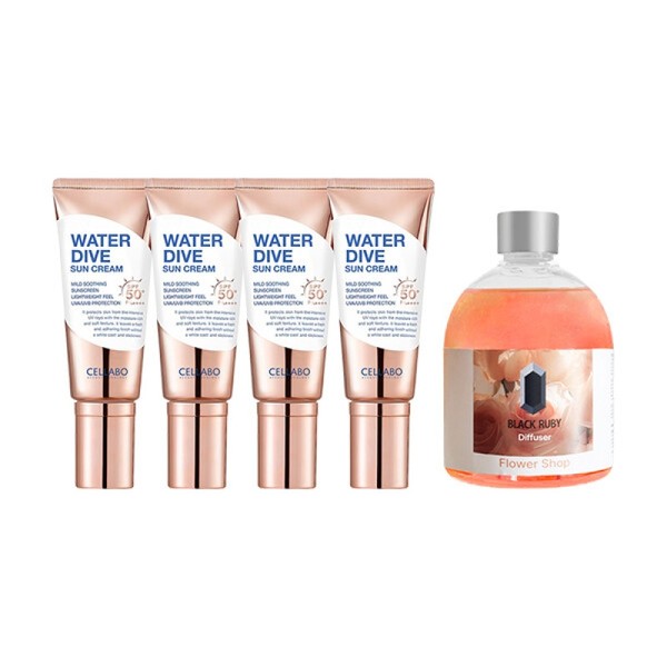 Cellabo Skincare Sunscreen Season 2 60g x4 + Black Ruby