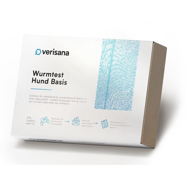 Verisana Worm Test Dog Base - Parasite Test - Protect