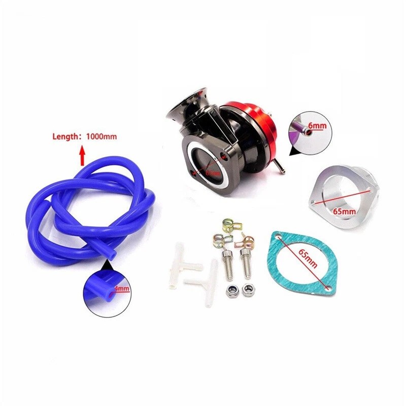JONJEA Red Universal Billet Aluminum Type-RS Turbo Blow Off Valve