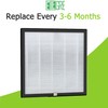 EzLfGre A3 Replacement Filter, Fit for VEWIOR A3 Air Purifier,
