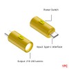7-Pack USB-C Mini LED Flashlights, 210–230 Lumens Plug-In Emergency Lights
