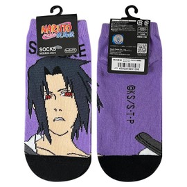 Small Planet Naruto Sasuke PU Character Socks Women's Socks