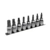 Sealey AK65603 8pc 3/8"Sq Drive Lock-On™ Hex Socket Bit Set - Imperial