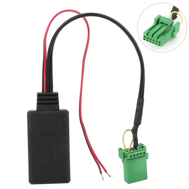 Car Bluetooth Module Audio Microphone Handsfree MIC AUX Music Adapter