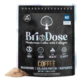 Briodose Café Adaptogénico Con Colágeno 30 Porciones