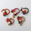 Hideshime MD-04A Shimenawa, Stylish, New Year Decoration, Modern Wreath (Tsubaki),