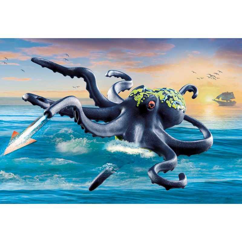 Playmobil 71419 Batalla con Pulpo Gigante