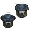 Compact 2.5" subwoofer 15W 4 ohm subwoofer horn speaker for