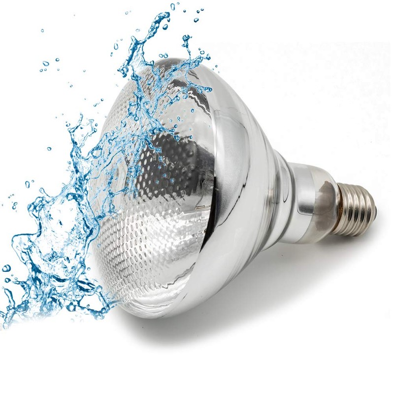 Fengrun Infrared Heating Lamp Clear Hard Explosion-Proof Glass UV Coating