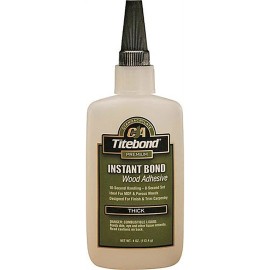 Titebond 6222 Instant Bond Wood Adhesive Thick, 4oz - 1 Pack