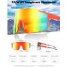 FEISEDY Sports Sunglasses Mens Women Baseball Sunglasses Biking Cycling Sunglasses