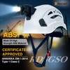 RDSGSO Industrial Safety Helmet with Light RGS-8C Adjustable Vents Breathable