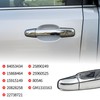 AggAuto Exterior Door Handle, Front Left Side Compatible with Chevy