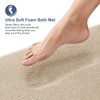 smiry Thick Memory Foam Bath Mat,40 x 60 cm,Extra Soft
