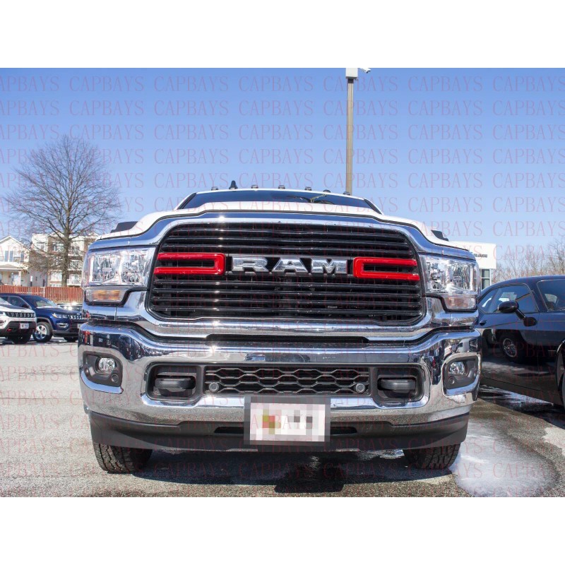 speed 2019-2021 Ram 2500 3500 4500/5500 Red Front Grille Trim