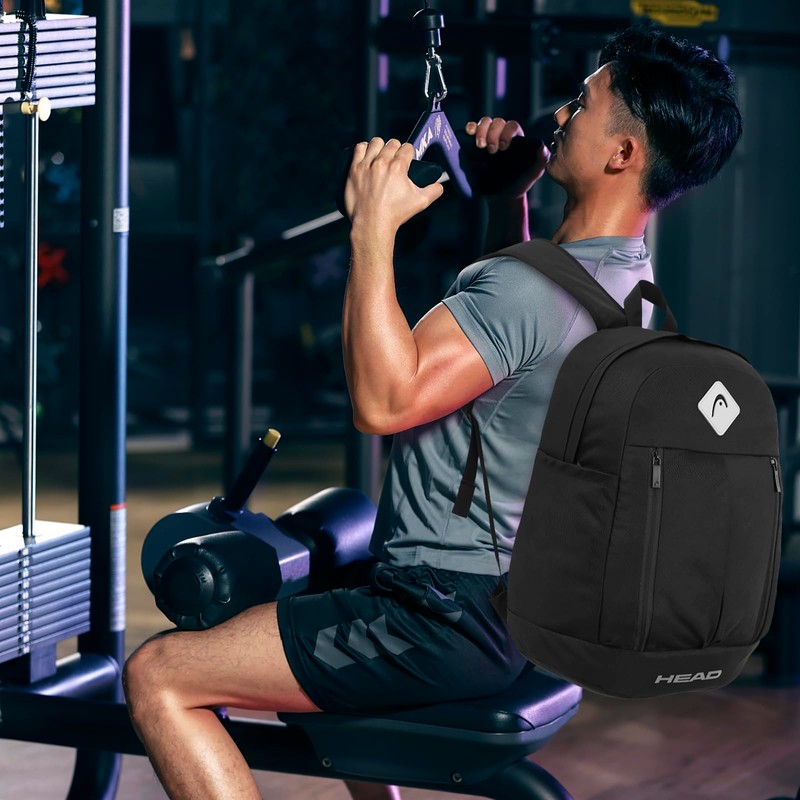 HEAD 30L Waterproof Travel Backpack for Men, 15.6 inch Laptop