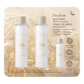 Im From Tnico De Arroz 2 Pzas De 150 Ml 1 30 Ml Coreano Todo Tipo De Piel Noche                                                                       