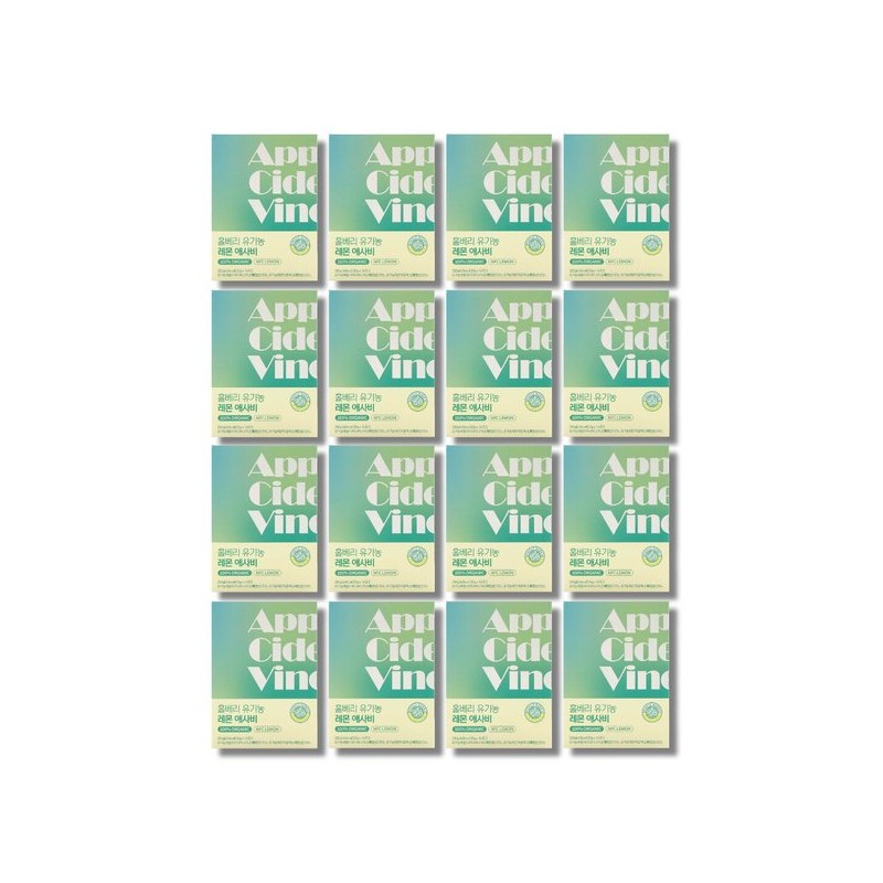Holberry 홀베리 유기농 레몬 애사비 20g 14포 4박스 Holberry Organic