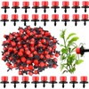 Watering Dripper Sprinkler, 100 Pieces Watering Sprinkler, Plastic Micro Flow