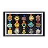 QIANSIHUANG Large Medal Display Shadow Box, 15 Sports Medal Display